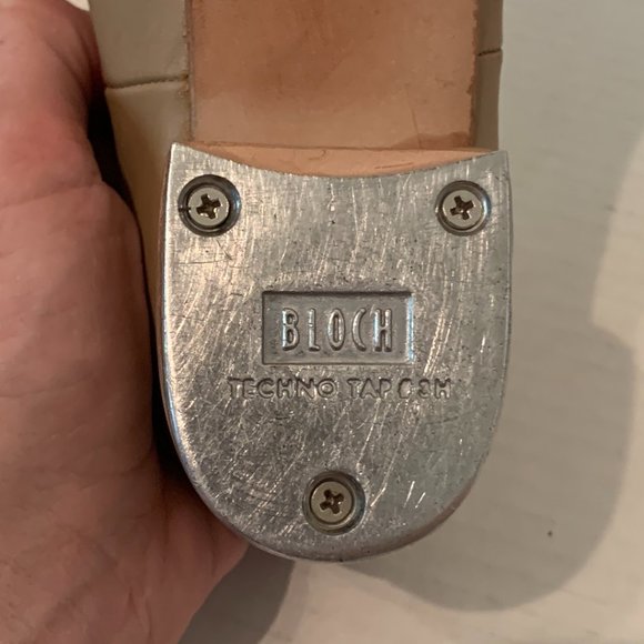 Bloch Techno Girls Lace-Up Leather Tap Shoes - Picture 13 of 14